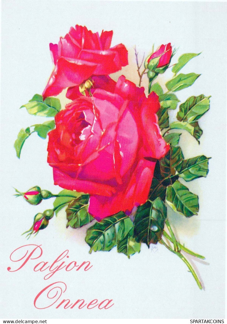 FIORI Vintage Cartolina CPSM #PAS096.IT - Bloemen