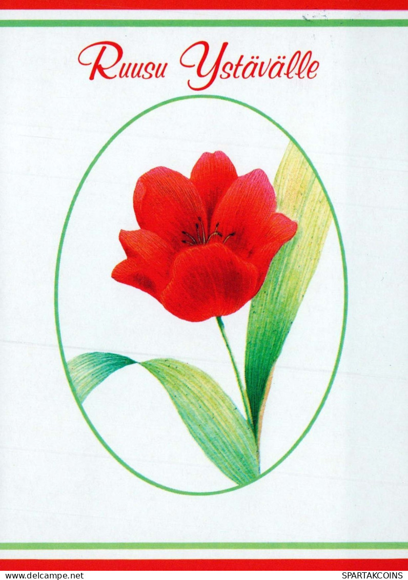 FIORI Vintage Cartolina CPSM #PAR134.IT - Flowers