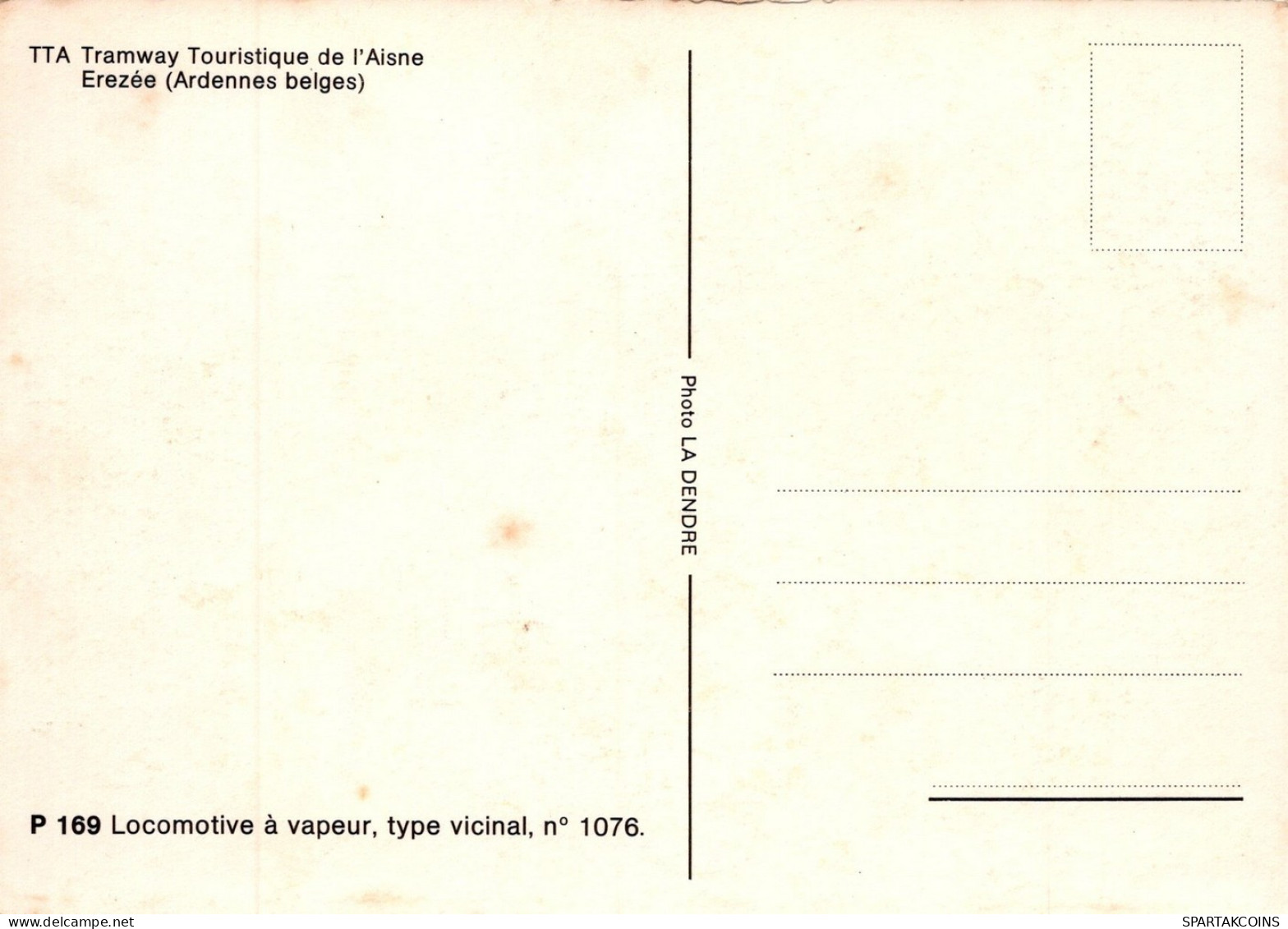 TRENO TRASPORTO FERROVIARIO Vintage Cartolina CPSM #PAA749.IT - Trains