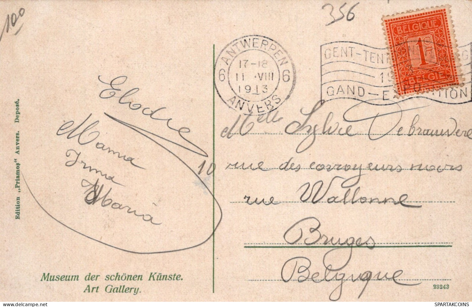 BELGIUM ANTWERPEN Postcard CPA #PAD466.GB - Antwerpen