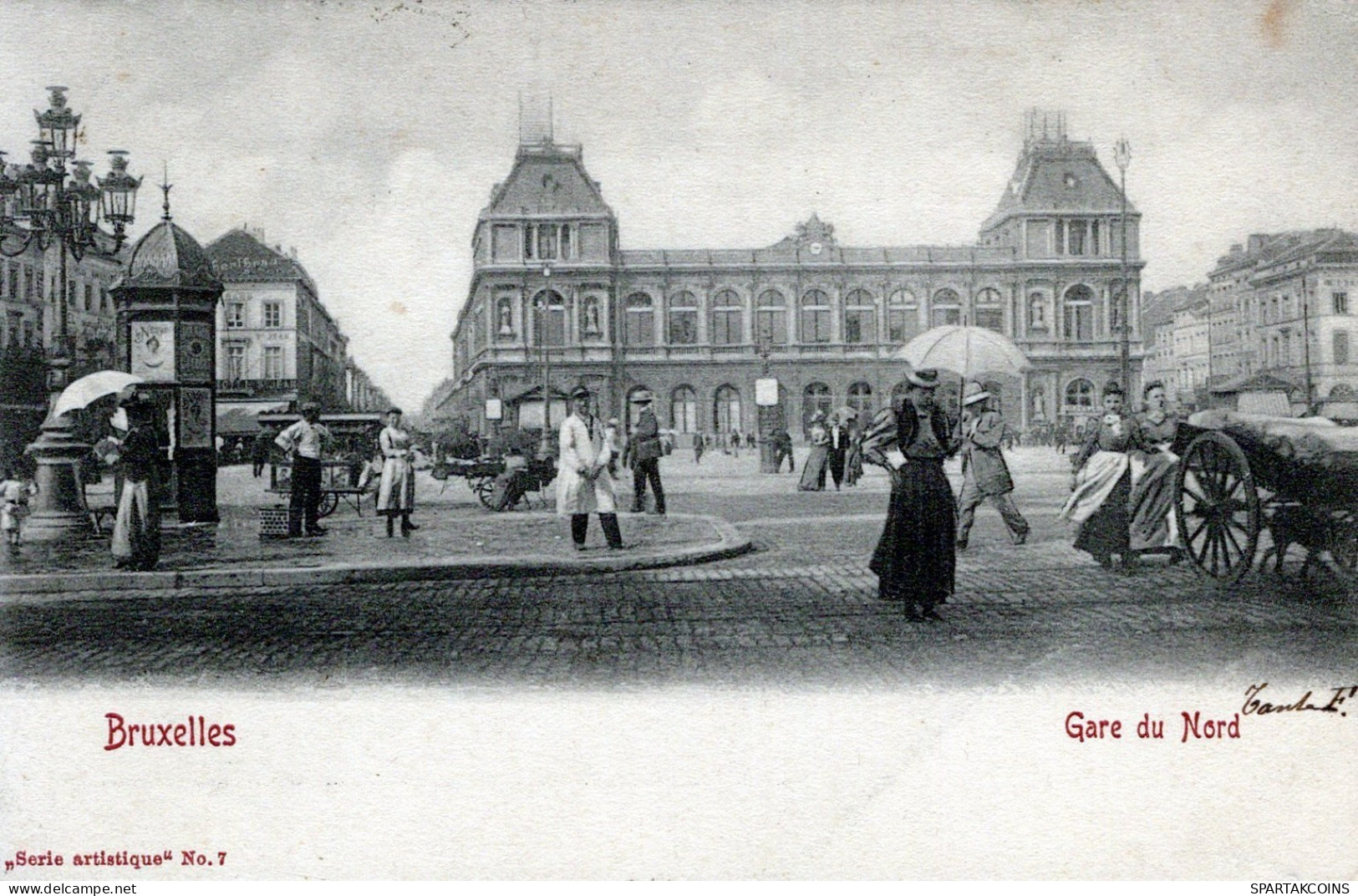 BELGIUM BRUSSELS Postcard CPA #PAD530.GB - Brussel (Stad)