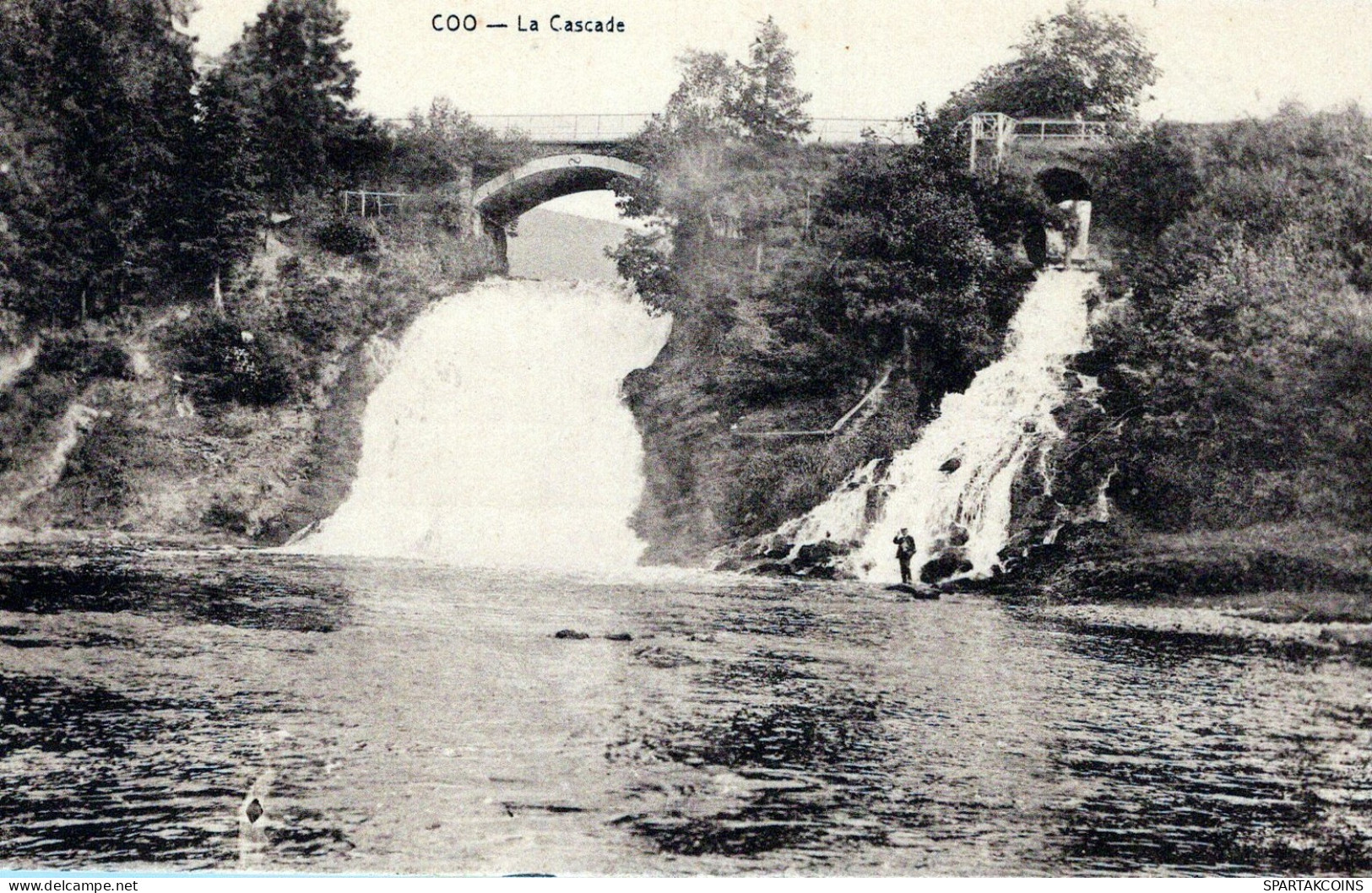 BELGIUM COO WATERFALL Province Of Liège Postcard CPA Unposted #PAD144.GB - Stavelot