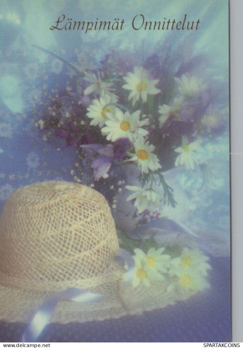 FLOWERS Vintage Postcard CPSM #PBZ801.GB - Bloemen