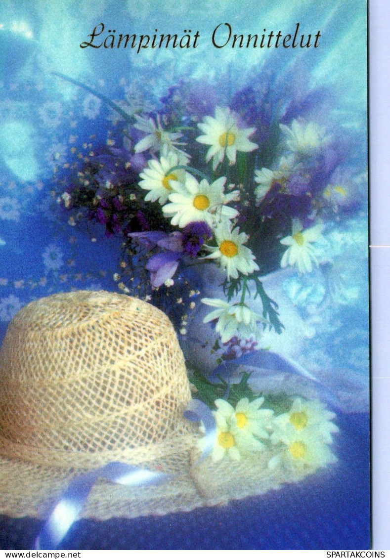 FLOWERS Vintage Postcard CPSM #PBZ801.GB - Fleurs