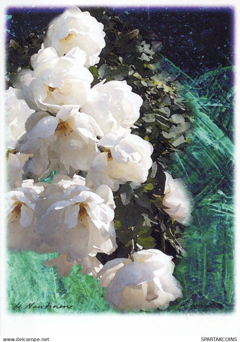 FLOWERS Vintage Postcard CPSM #PBZ559.GB - Fleurs