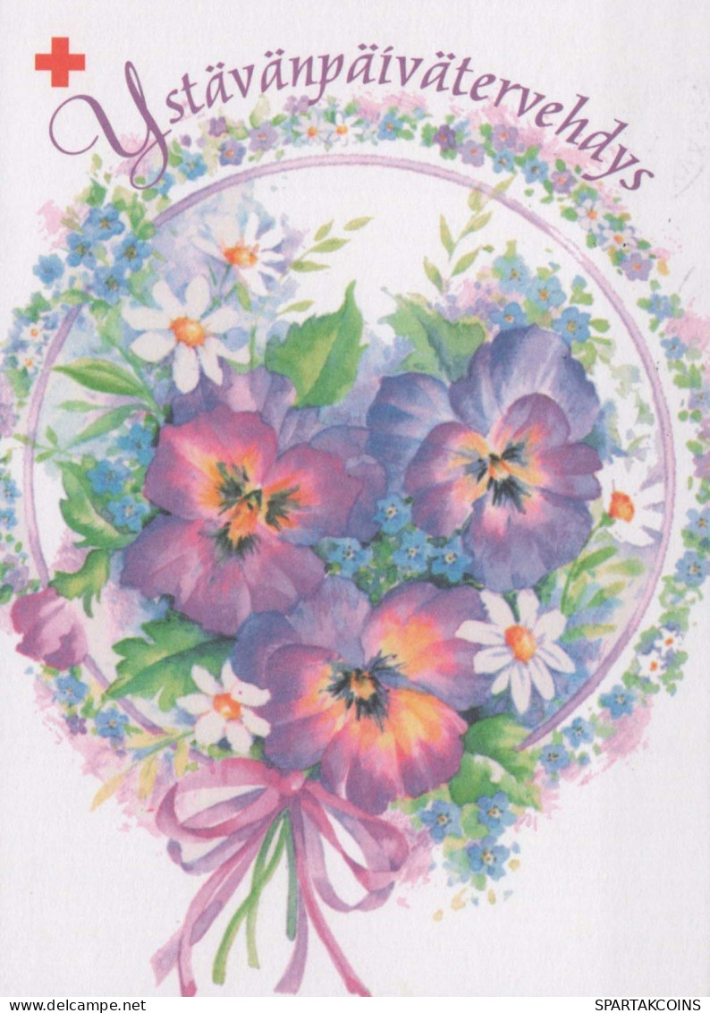 FLOWERS Vintage Postcard CPSM #PBZ139.GB - Blumen