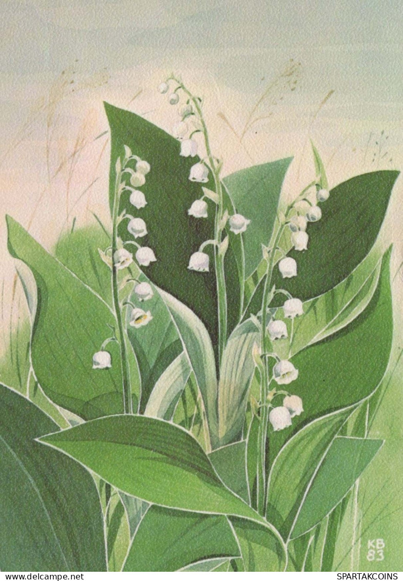 FLOWERS Vintage Postcard CPSM #PBZ379.GB - Blumen