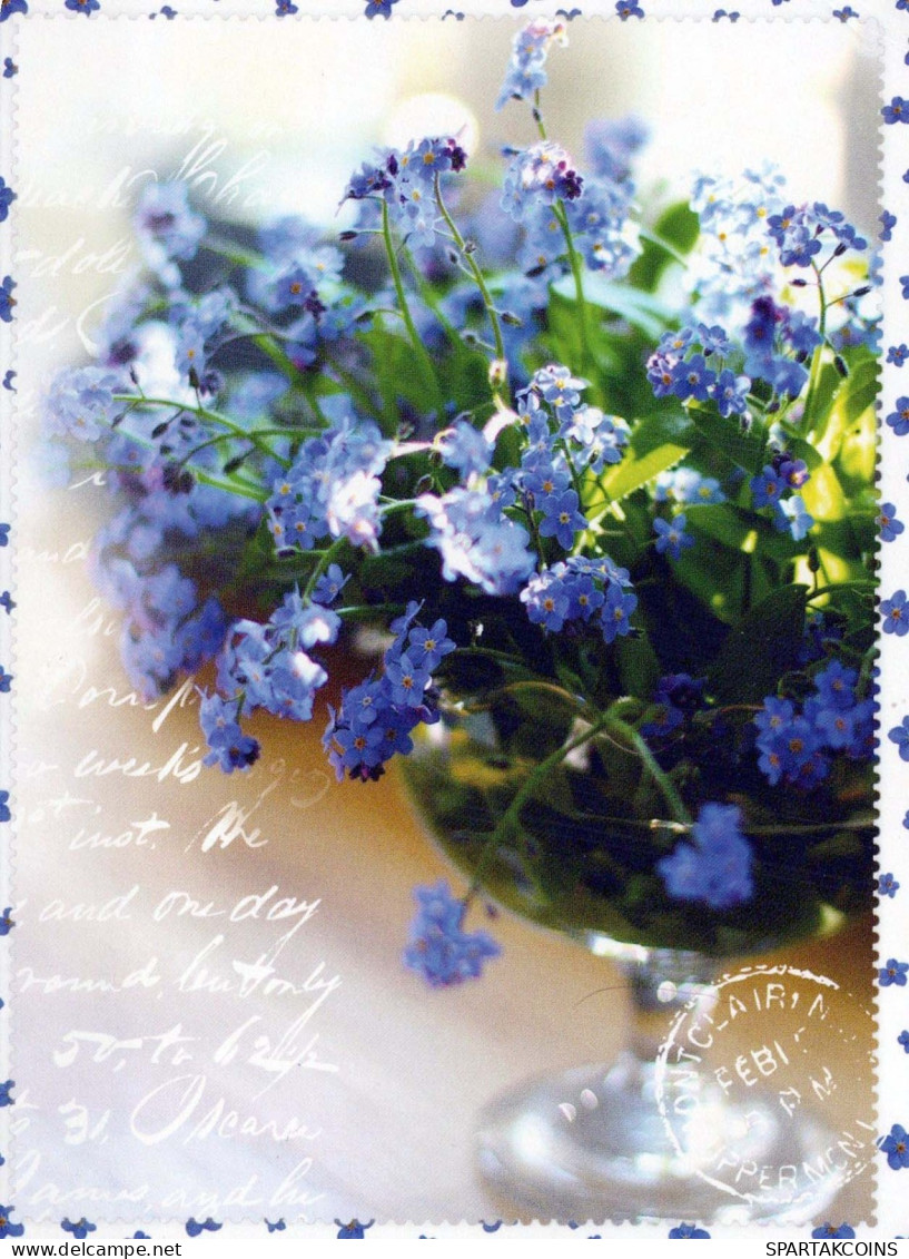 FLOWERS Vintage Postcard CPSM #PBZ199.GB - Blumen