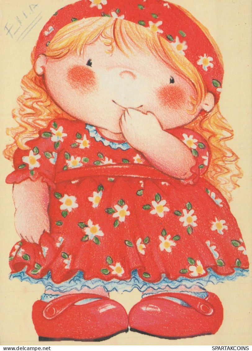 CHILDREN HUMOUR Vintage Postcard CPSM #PBV460.GB - Cartes Humoristiques