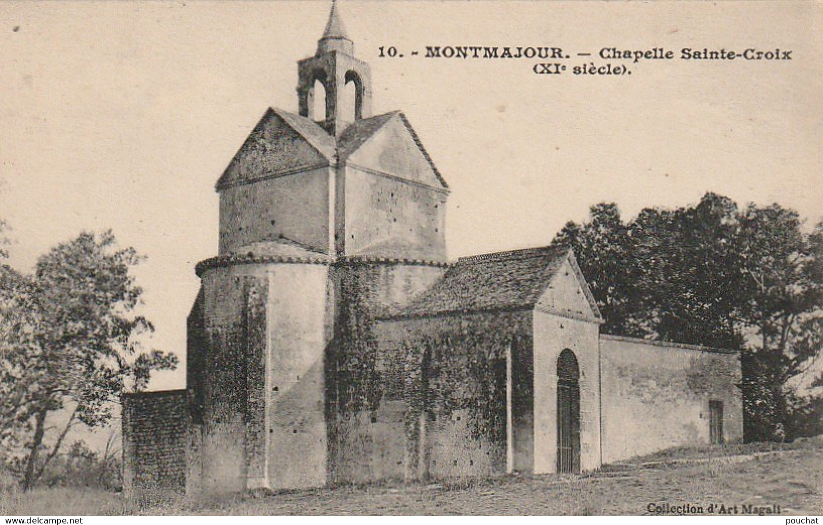 PE 1-(13) MONTMAJOUR - CHAPELLE SAINTE CROIX  - 2 SCANS - Other & Unclassified