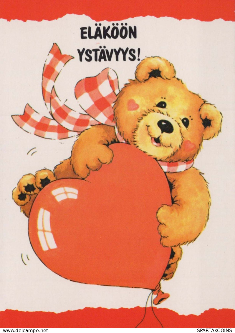 BEAR Animals Vintage Postcard CPSM #PBS156.GB - Bears
