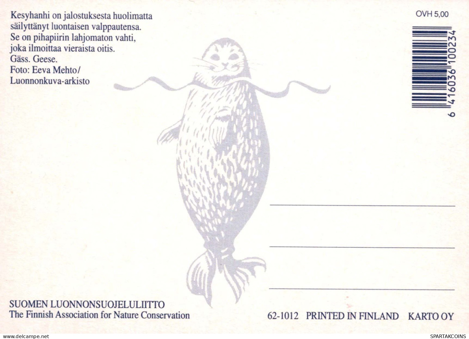 BIRD Animals Vintage Postcard CPSM #PBR427.GB - Birds