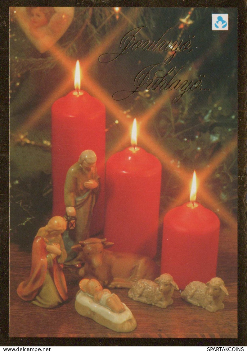 Virgen Mary Madonna Baby JESUS Religion Vintage Postcard CPSM #PBQ308.GB - Jungfräuliche Marie Und Madona