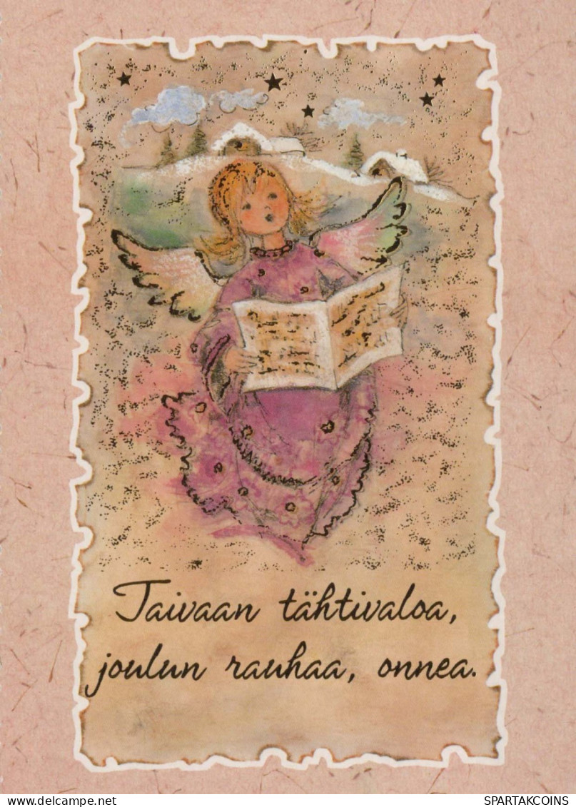 ANGEL Christmas Vintage Postcard CPSM #PBP413.GB - Anges