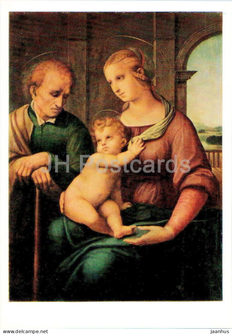 Painting By Raphael - Madonna With Beardless Joseph - Italian Art - 1972 - Russia USSR - Unused - Pittura & Quadri