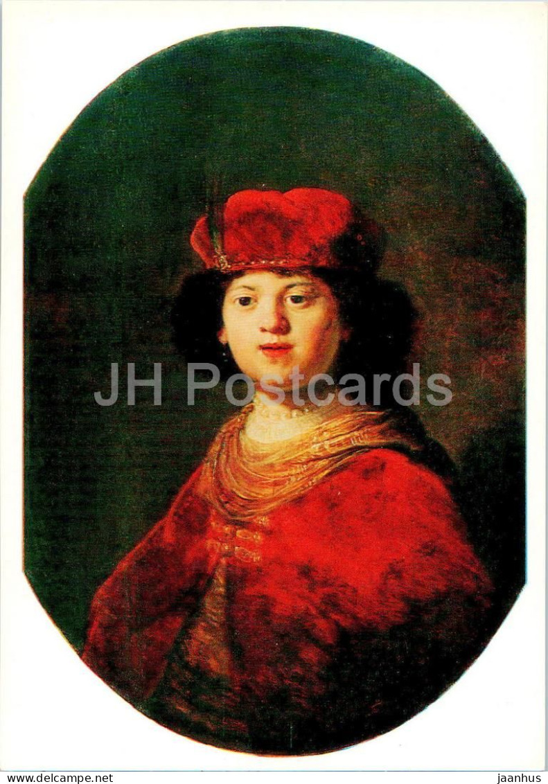 Painting By Rembrandt - Portrait Of A Boy - Dutch Art - 1981 - Russia USSR - Unused - Peintures & Tableaux