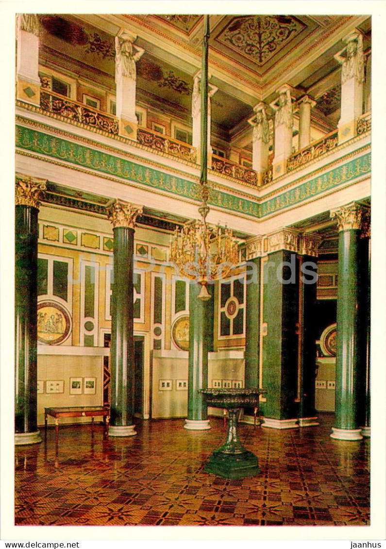 Leningrad - St Petersburg - The Hall Of Twelve Columns In The New Hermitage - Museum - 1984 - Russia USSR - Unused - Rusland