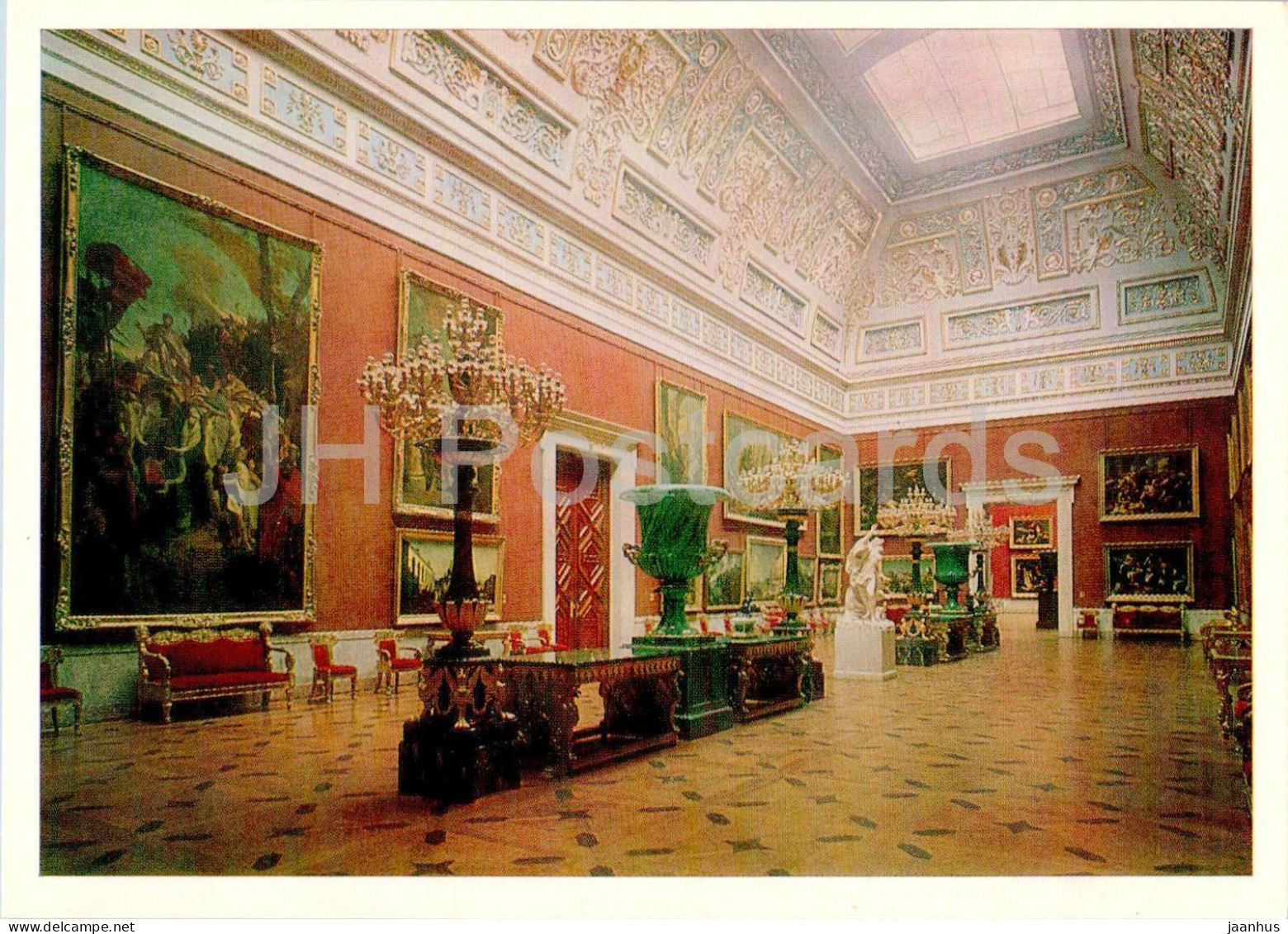 Leningrad - St Petersburg - The Great Top-lighted Hall In The New Hermitage - Museum - 1984 - Russia USSR - Unused - Rusland