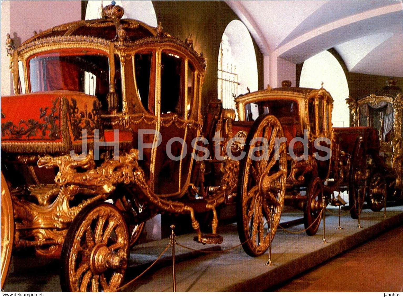 The Moscow Armoury Treasures - Carriages - Museum - Aeroflot - Russia USSR - Unused - Russie