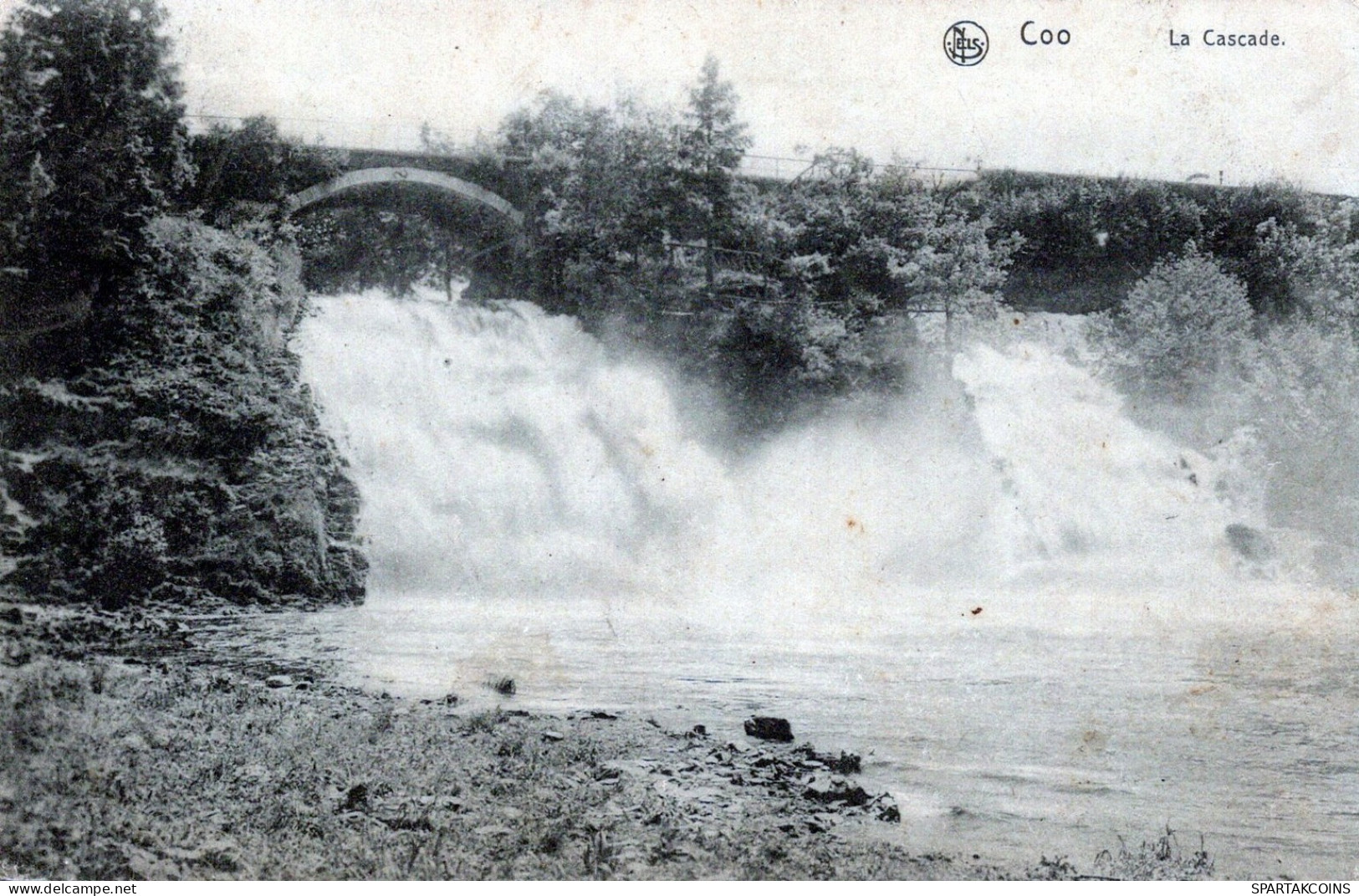 BELGIO COO WATERFALL Provincia Di Liegi Cartolina CPA #PAD014.IT - Stavelot