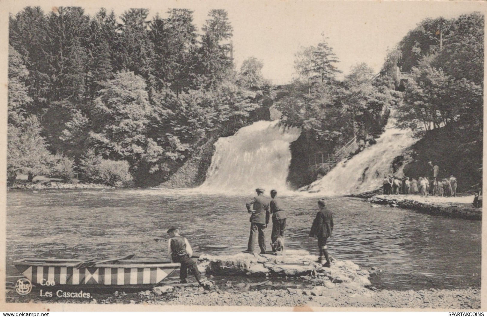 BELGIO COO WATERFALL Provincia Di Liegi Cartolina CPA Unposted #PAD086.IT - Stavelot