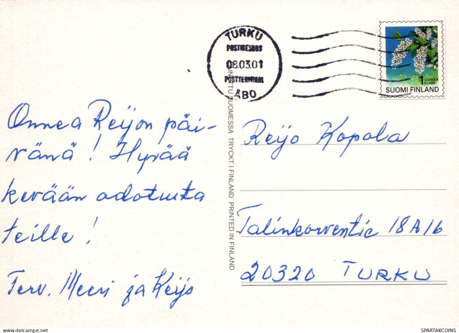 FIORI Vintage Cartolina CPSM #PBZ383.IT - Blumen