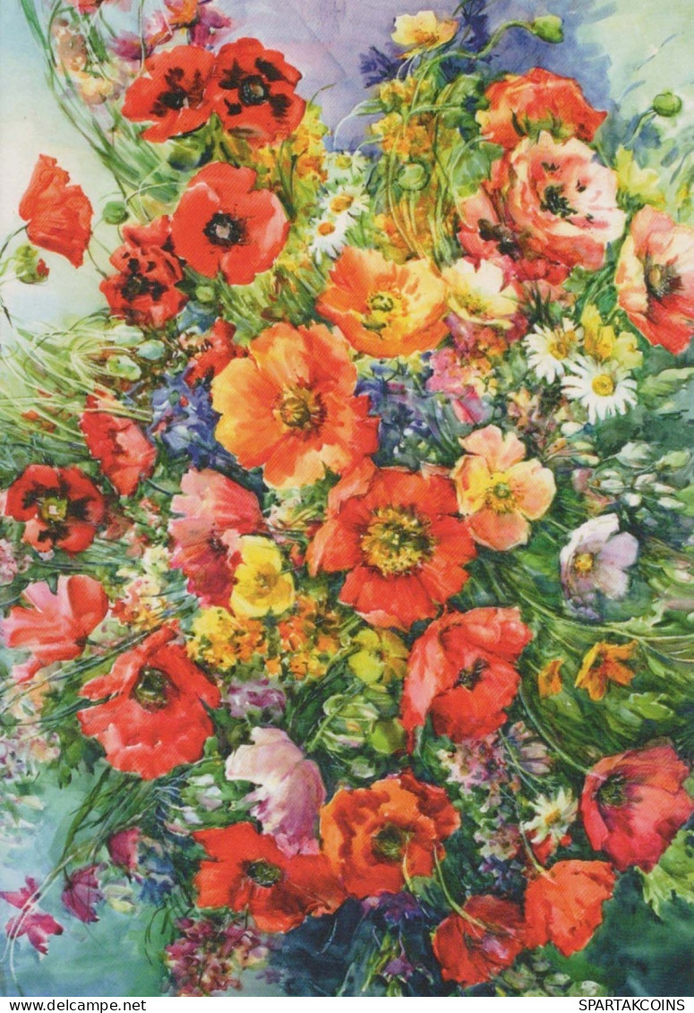 FIORI Vintage Cartolina CPSM #PBZ022.IT - Blumen