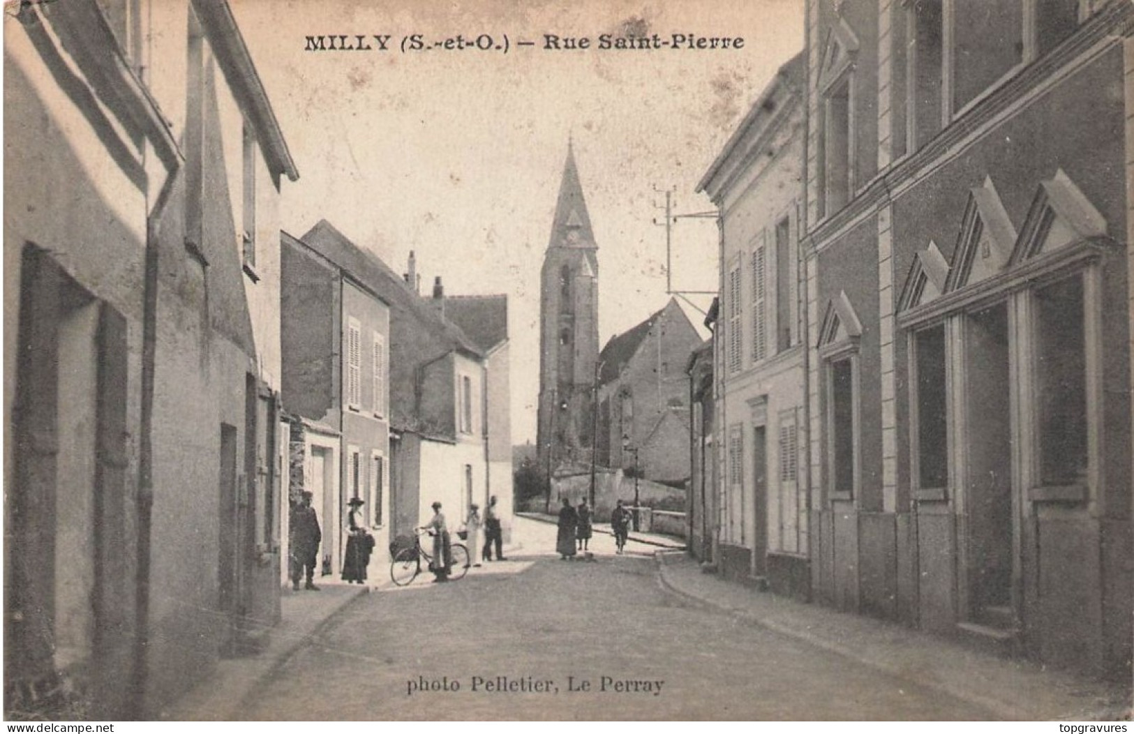 91 MILLY - Rue Saint-Pierre - Milly La Foret