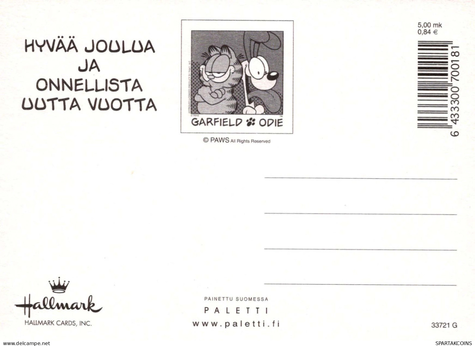 GATTO KITTY Animale Vintage Cartolina CPSM #PBQ900.IT - Chats