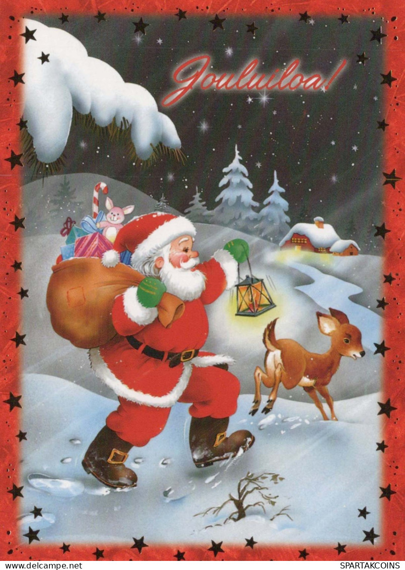 Buon Anno Natale Vintage Cartolina CPSM #PBN482.IT - Neujahr