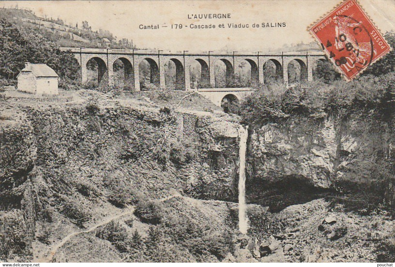 PE 5-(15) CASCADE ET VIADUC DE SALINS - 2 SCANS - Sonstige & Ohne Zuordnung