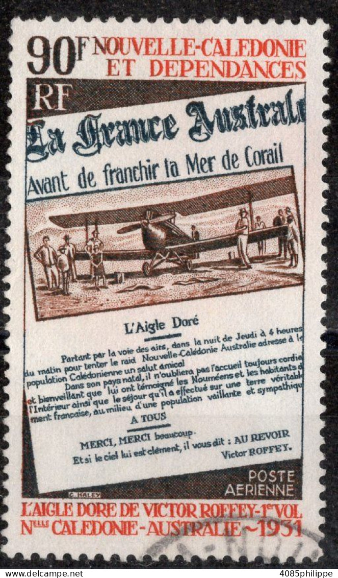Nvelle CALEDONIE Timbre-Poste Aérienne N°125 Oblitéré Cote : 5€40 - Used Stamps