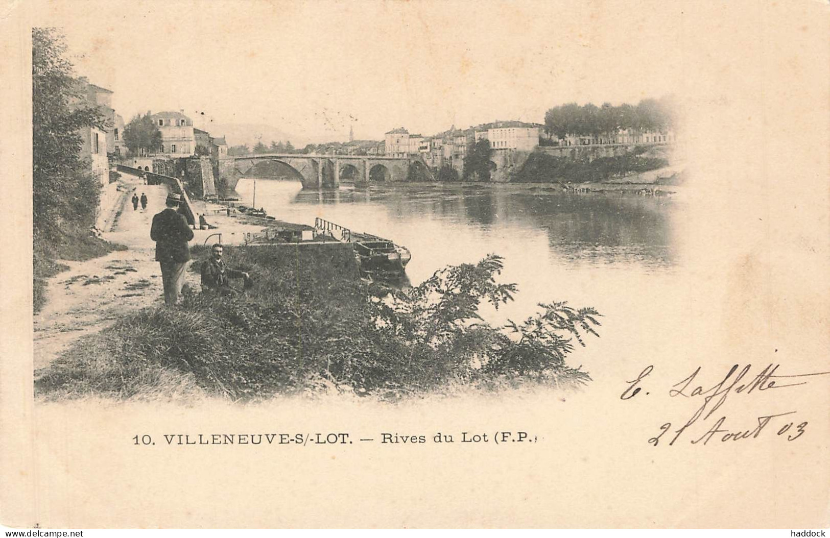 VILLENEUVE SUR LOT : RIVES DU LOT (F.P.) - Villeneuve Sur Lot