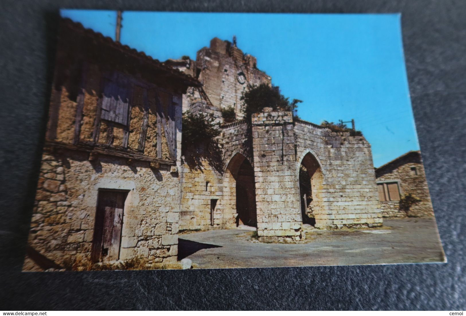 CP - MAUBEC Aux Environs De Beaumont De Lomagne (82) - Vestige D'une église Fortifiée - Autres & Non Classés