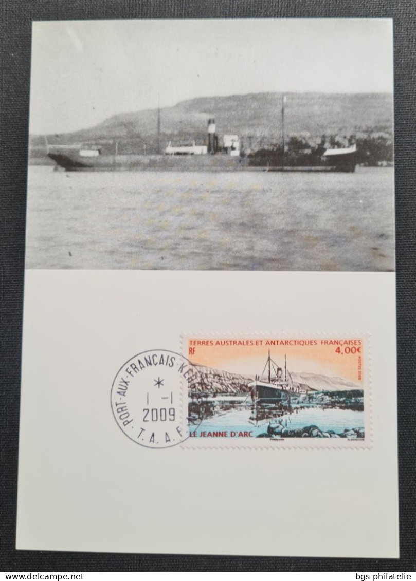 TAAF,  Timbre Numéro 523 Oblitéré De Kerguelen Le 1/1/2009. - Cartas & Documentos