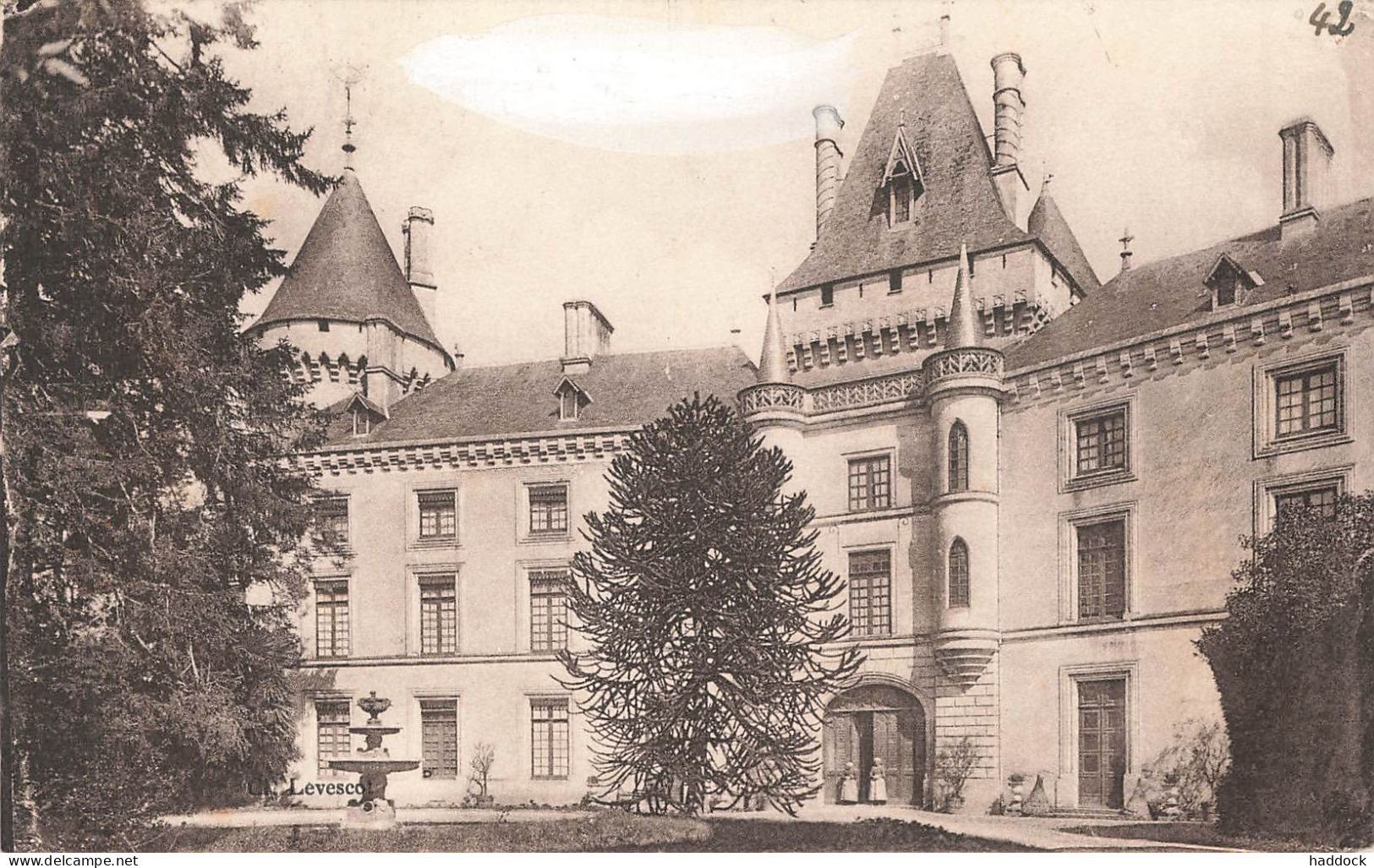 VERTEUIL : CHATEAU - COUR D'HONNEUR - Other & Unclassified