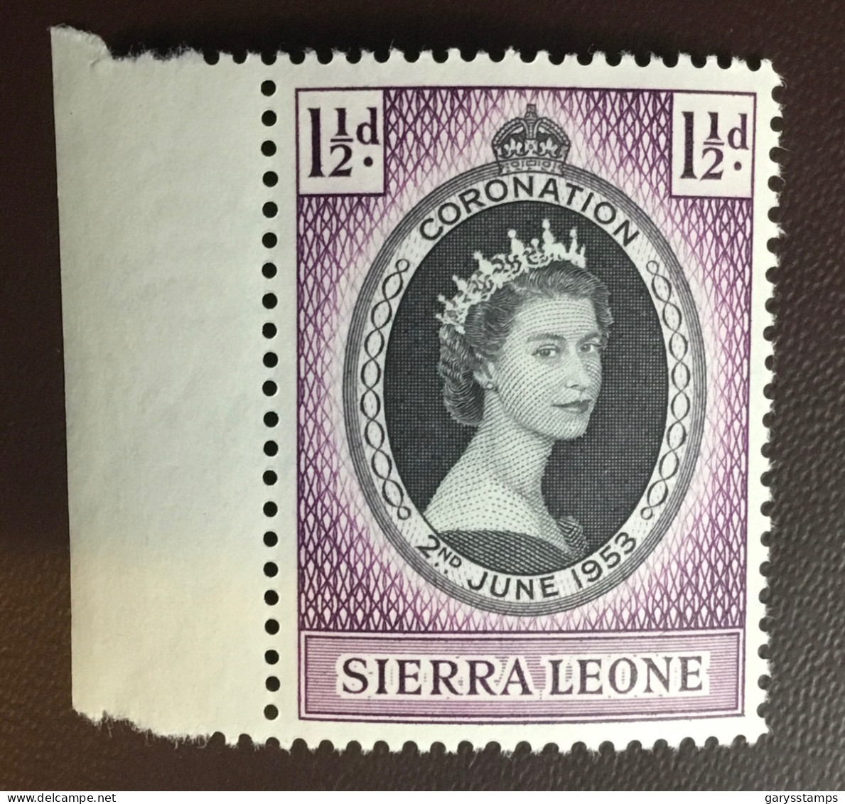 Sierra Leone 1953 Coronation MNH - Sierra Leone (...-1960)