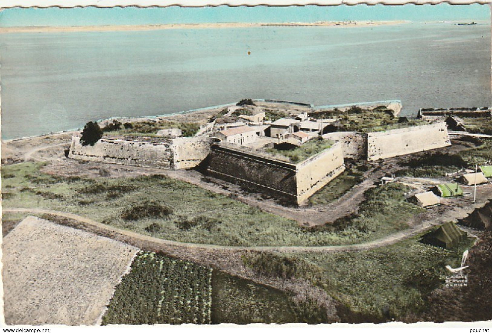 PE 11-(17) LA FLOTTE - ILE DE RE - FORT LA PREE - COLONIE DE VACANCES DES ECOLES PUBLIQUES DE L' EURE - 2 SCANS  - Ile De Ré