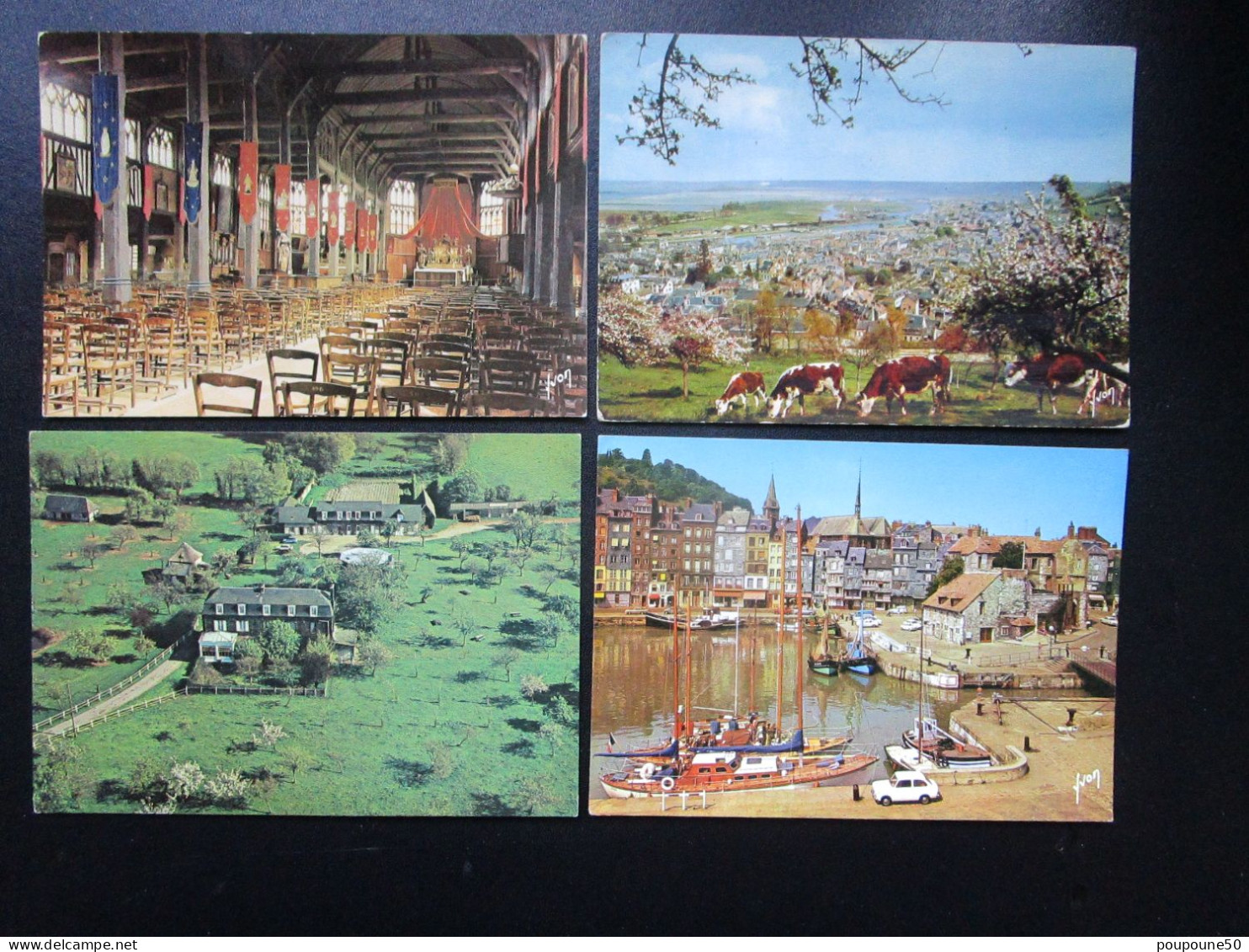 CP 14 Calvados HONFLEUR - Lot De 4 Cartes Postales - Honfleur