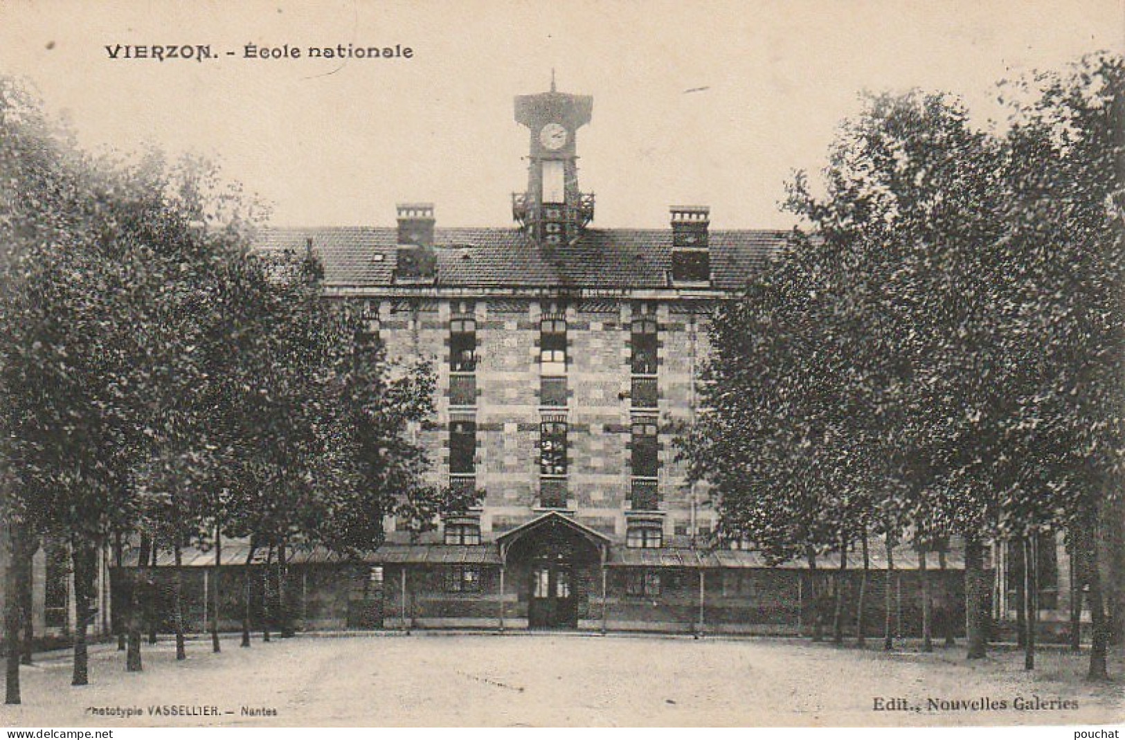 PE 12 -(18) VIERZON - ECOLE NATIONALE - 2 SCANS - Vierzon