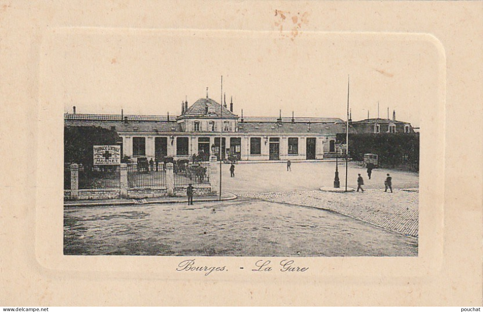 PE 12 -(18) BOURGES - LA GARE - 2 SCANS - Bourges