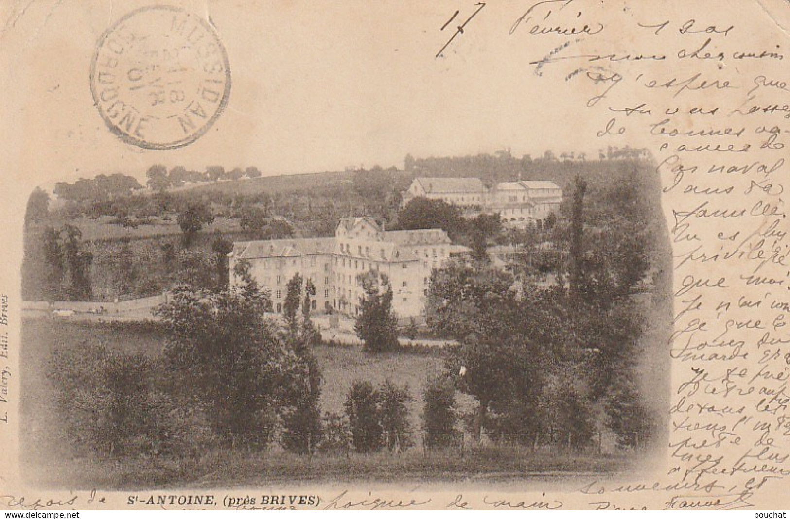 PE 13-(19) SAINT ANTOINE ( PRES BRIVE )  - 2 SCANS - Other & Unclassified