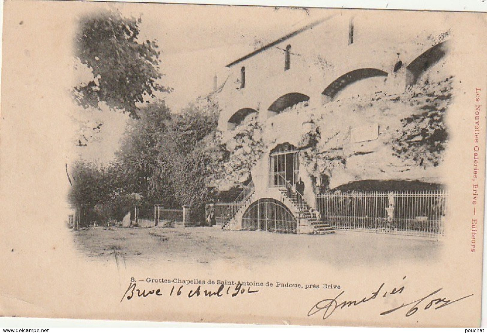 PE 13-(19) GROTTES CHAPELLES DE SAINT ANTOINE DE PADOUE , PRES BRIVE - 2 SCANS - Other & Unclassified