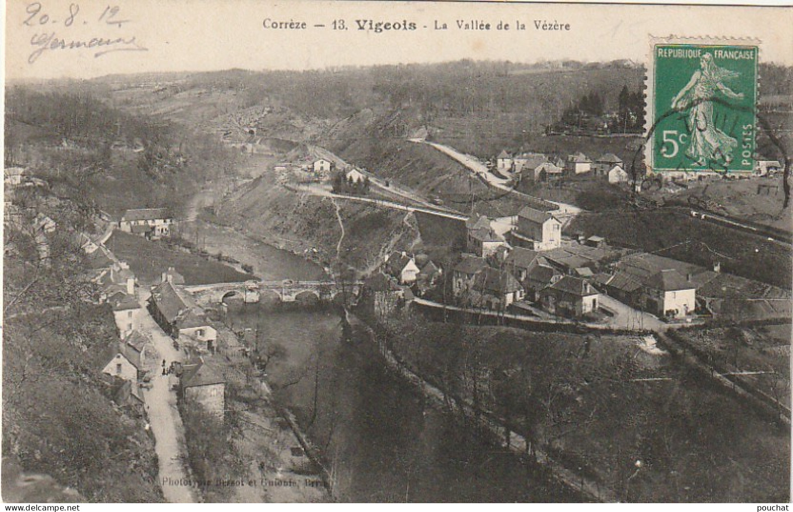 PE 13-(19) VIGEOIS - VALLEE DE LA VEZERE - 2 SCANS - Other & Unclassified