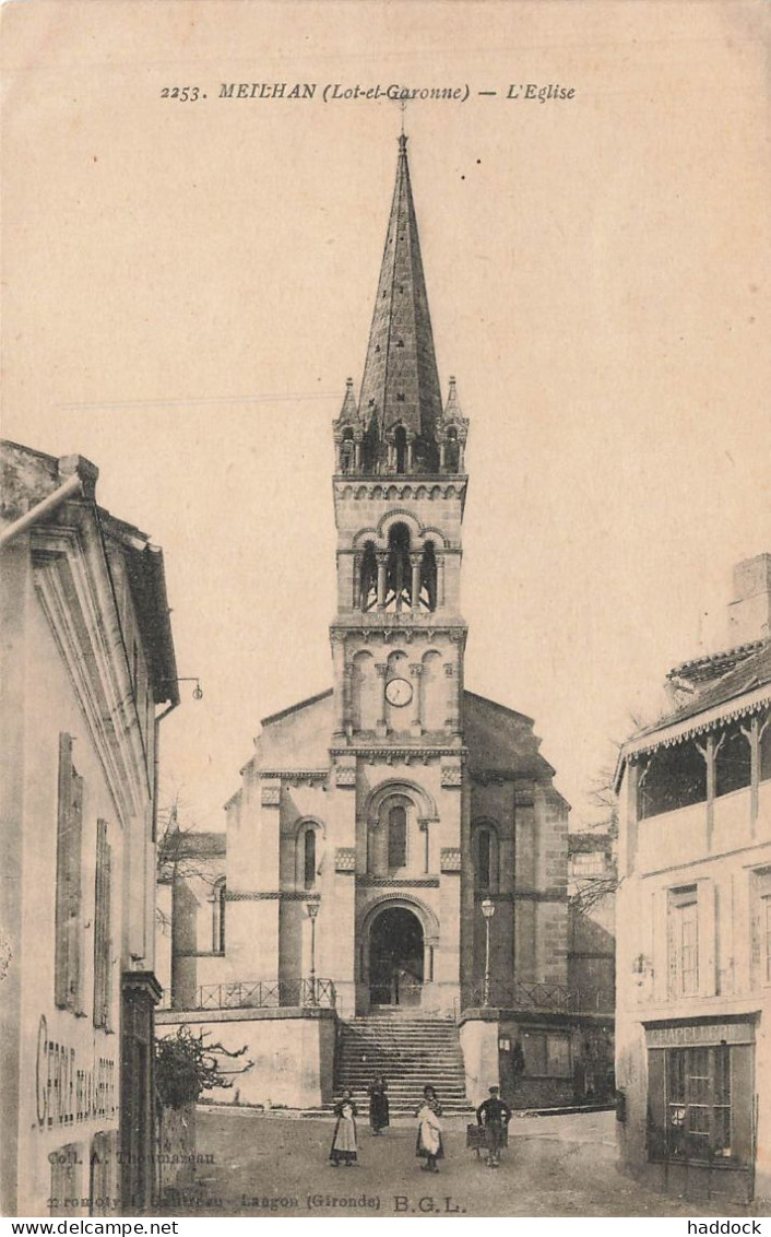 MEILHAN : L'EGLISE - Meilhan Sur Garonne