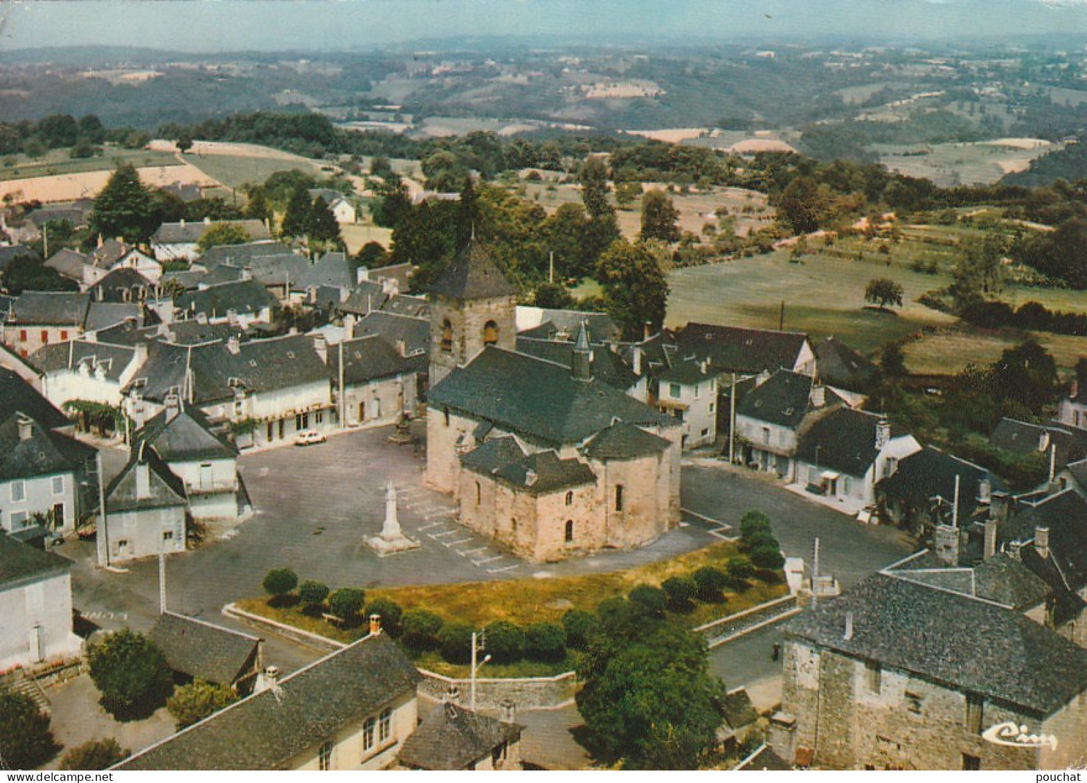 PE 14 -(19) SAINT FEREOLE - VUE GENERALE AERIENNE - CARTE COULEURS - 2 SCANS - Other & Unclassified