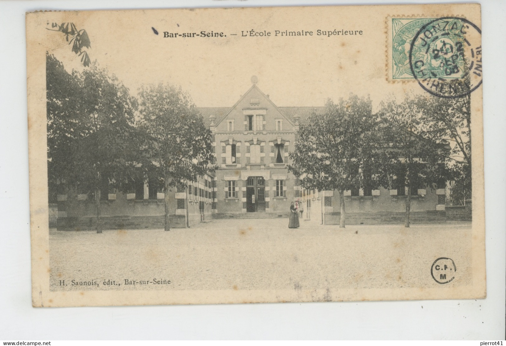 BAR SUR SEINE - L'École Primaire Supérieure - Bar-sur-Seine