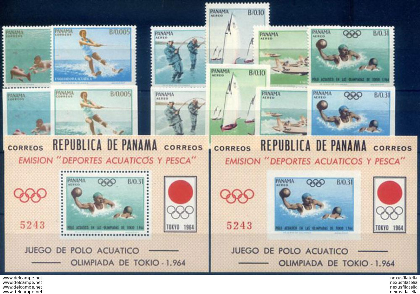 Sport. Olimpiadi Tokyo 1964. - Panamá