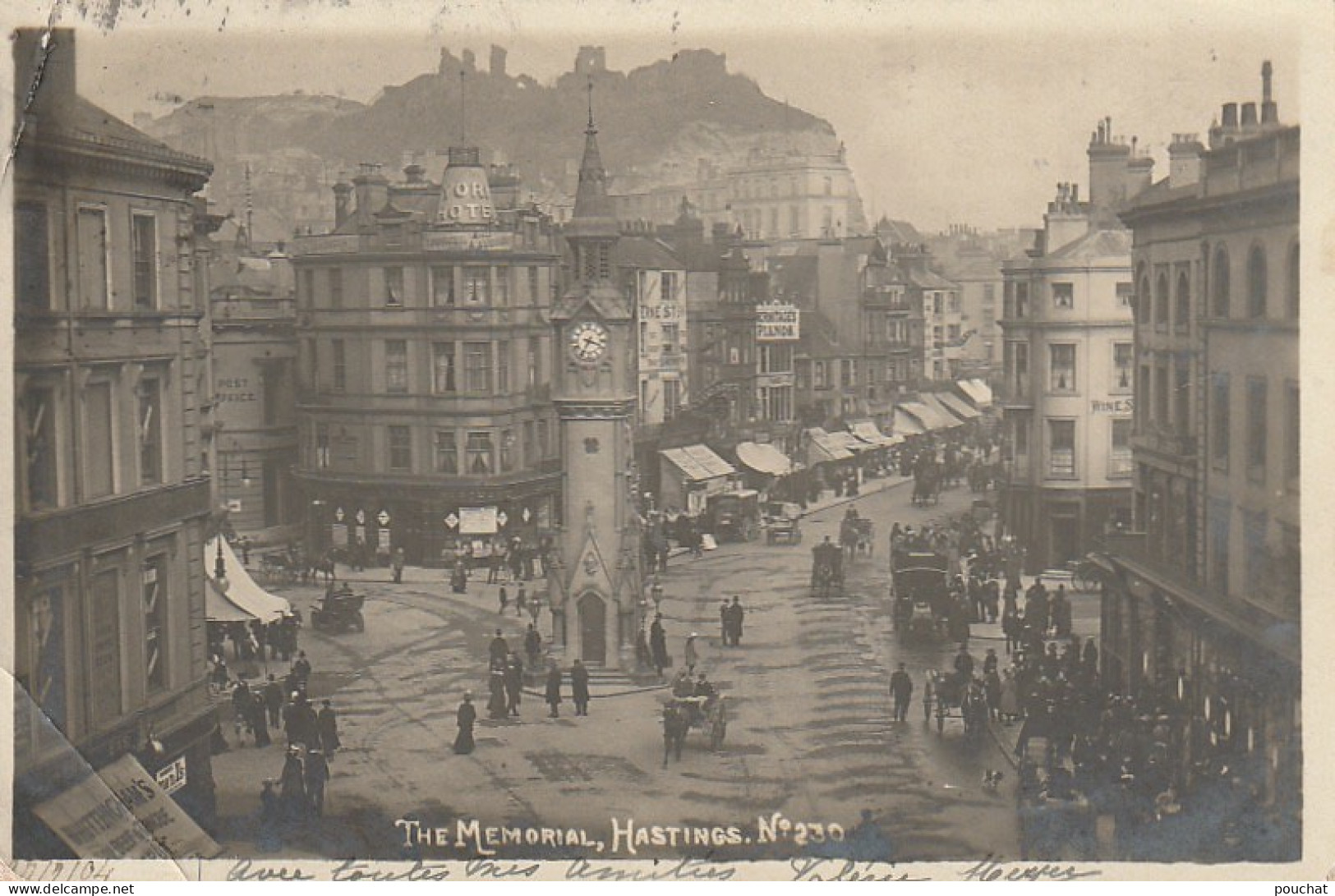 PE 18 - ANGLETERRE - ENGLAND -THE MEMORIAL - HASTINGS (1904) - 2 SCANS - Hastings