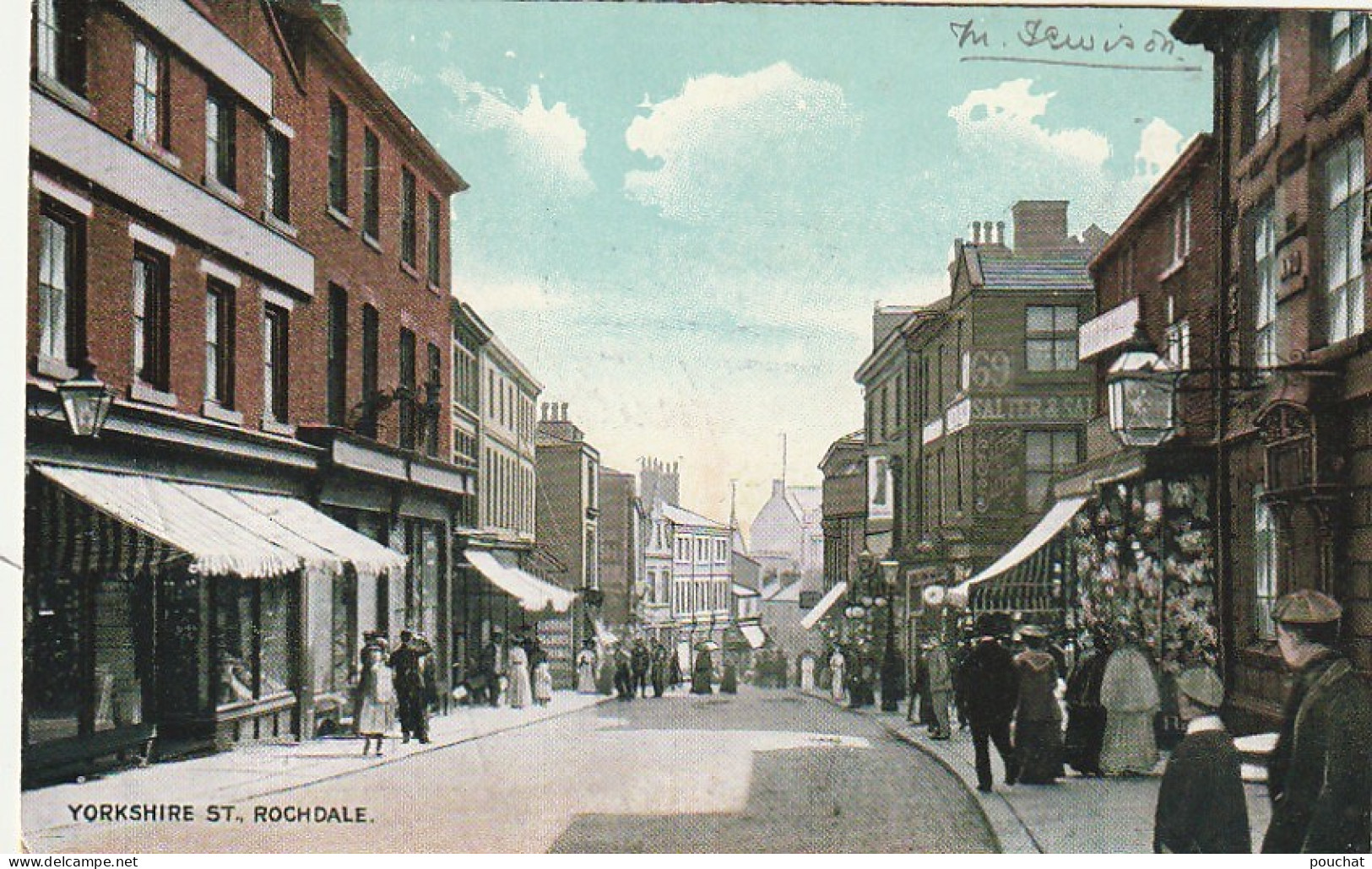 PE 18 - YORKSHIRE STREET , ROCHDALE  - 2 SCANS - Sonstige & Ohne Zuordnung